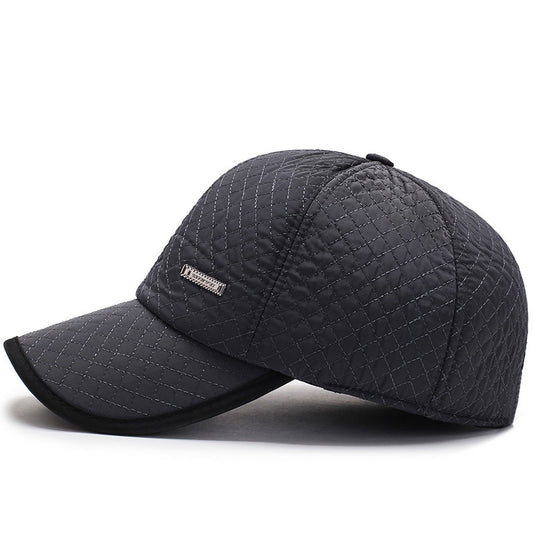 Baseball Cap Cold and Warm Ear Protection Middle-aged and Elderly Cap