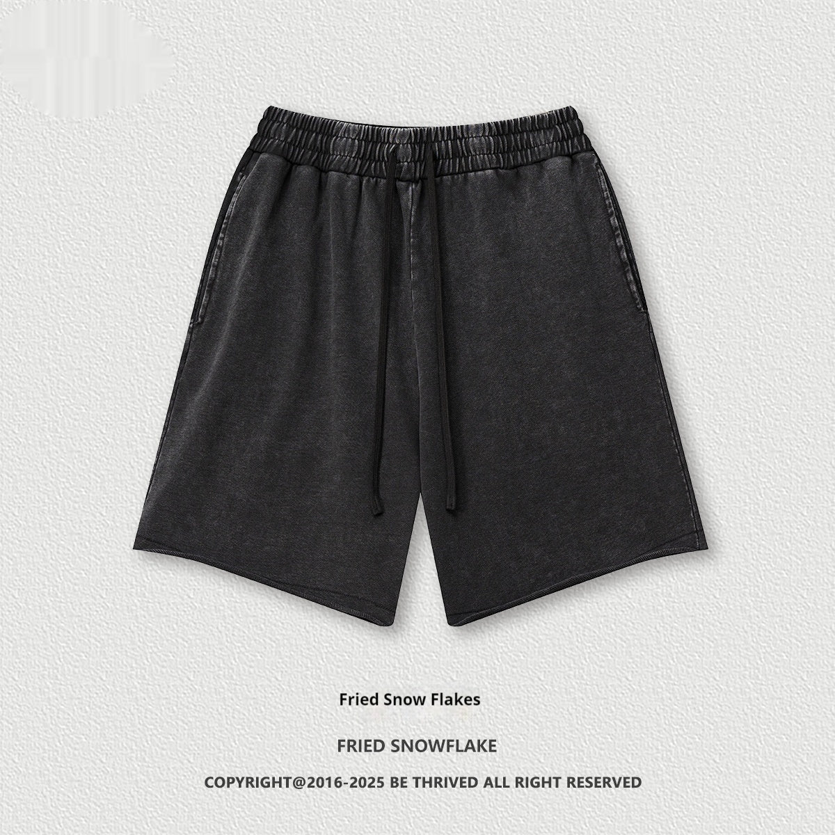 High Quality Curling Cropped Pants Casual Shorts Men