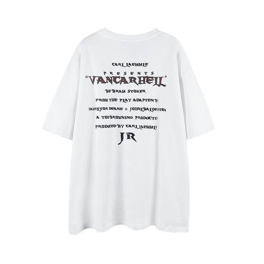 Statue Printed Short-sleeved T-shirt Men
