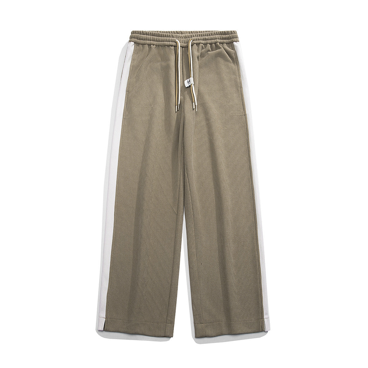 Side Stripes Corduroy Casual Pants Men
