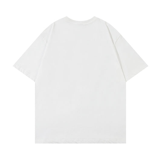 American Letter Print Short-sleeve T-shirt Men