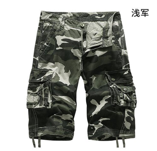 Plus Size Fifth Pants Cargo Shorts Men