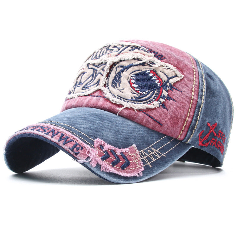 Personalized Jaws Embroidered Baseball Cap