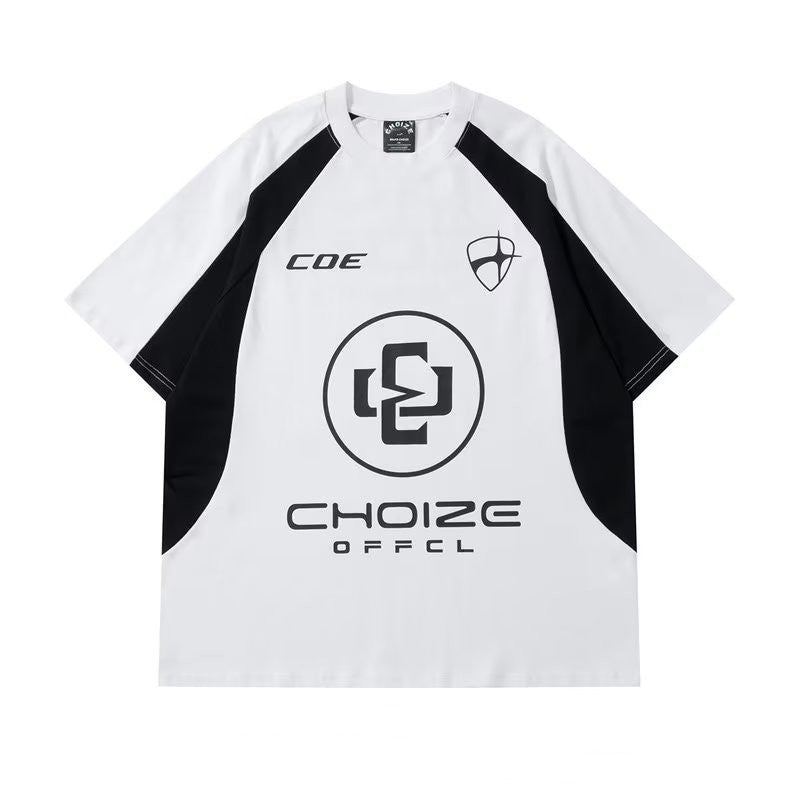 Retro Short Sleeve T-shirt For Men And Women