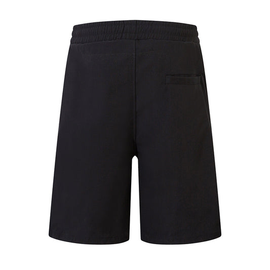 Functional Pocket Zipper Straight Shorts Men