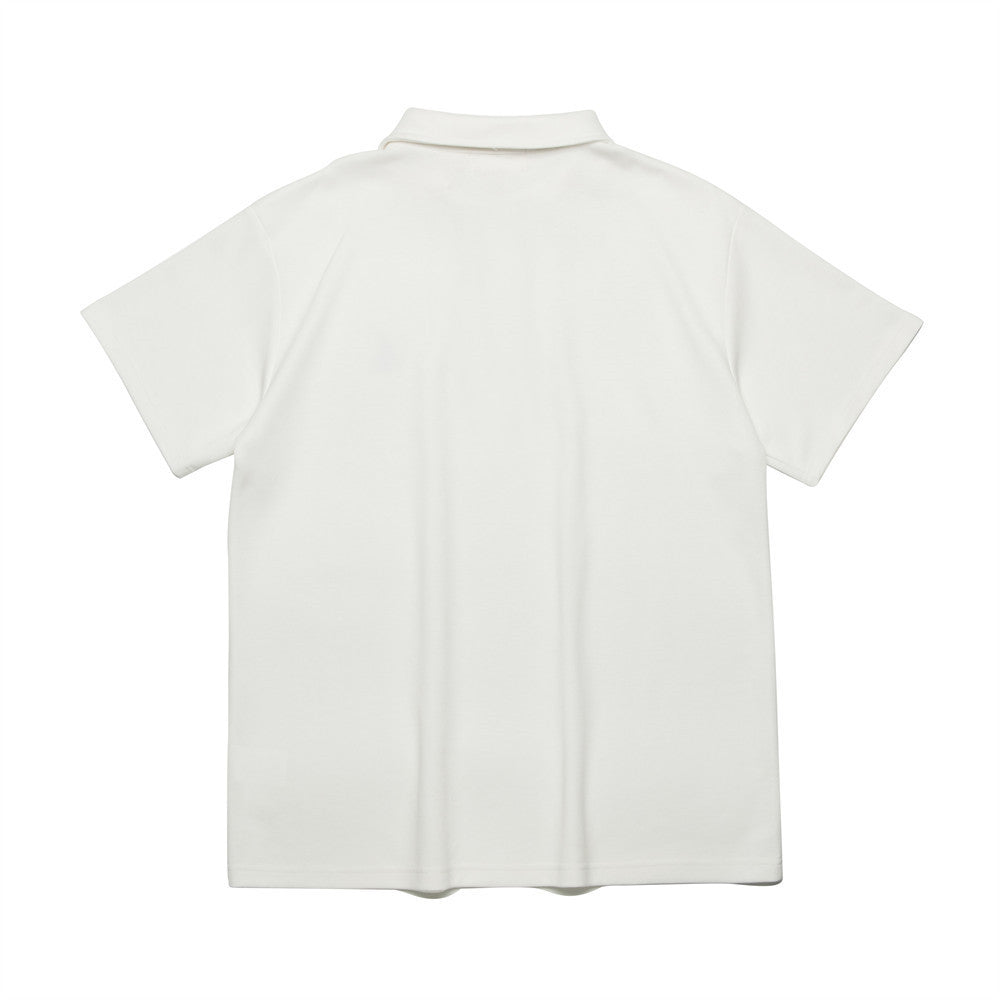 Printed Small Icon Polo Shirt Summer Simplicity Men