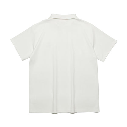 Printed Small Icon Polo Shirt Summer Simplicity Men