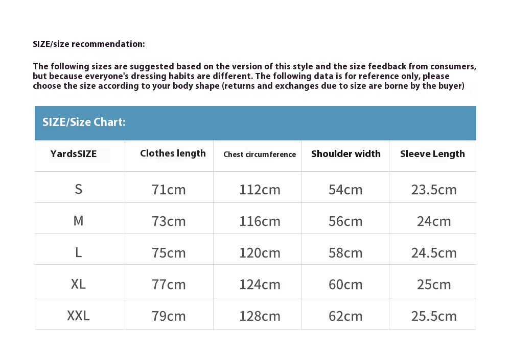 American Letter Print Short-sleeve T-shirt Men