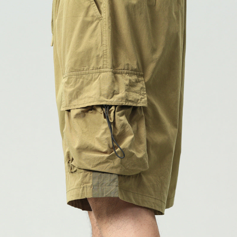 Fashion Personality Japanese Style Cargo Shorts Men