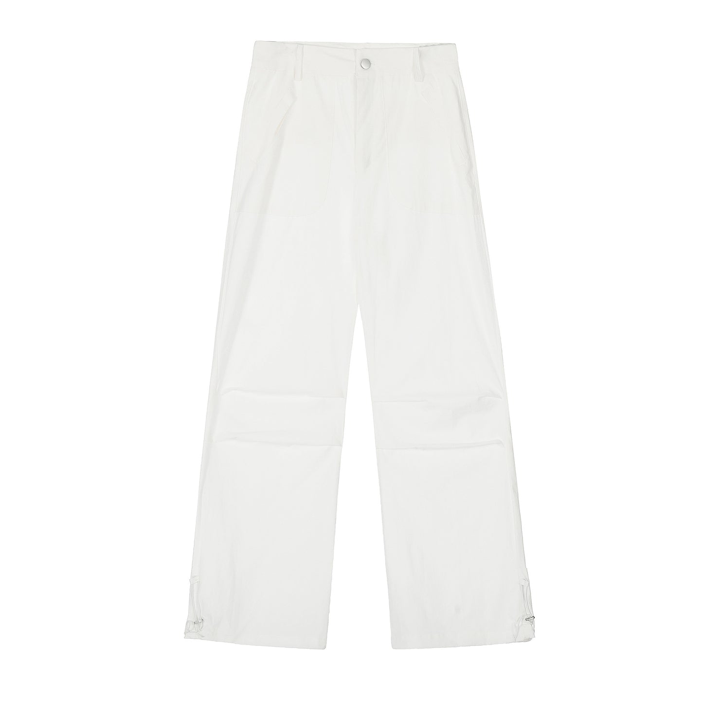 Retro Drawstring Paratrooper Casual Pants Men