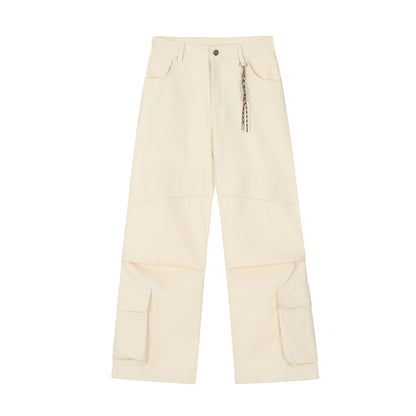 Workwear Pendant Casual Pants For Men