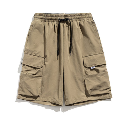 Fashion American Workwear Army Green Shorts Men