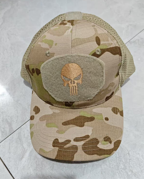 Outdoor sports camouflage baseball cap