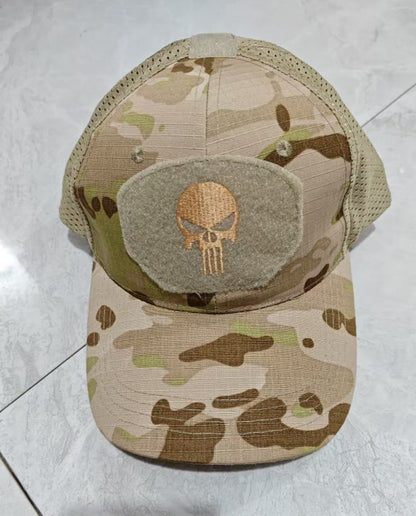 Outdoor sports camouflage baseball cap