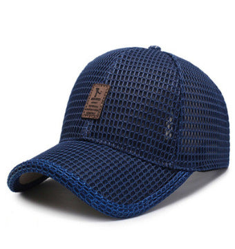 Men's summer sunshade breathable cap