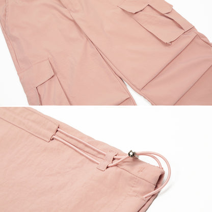 American Pleated Paratrooper Casual Pants Men