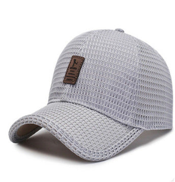 Men's summer sunshade breathable cap