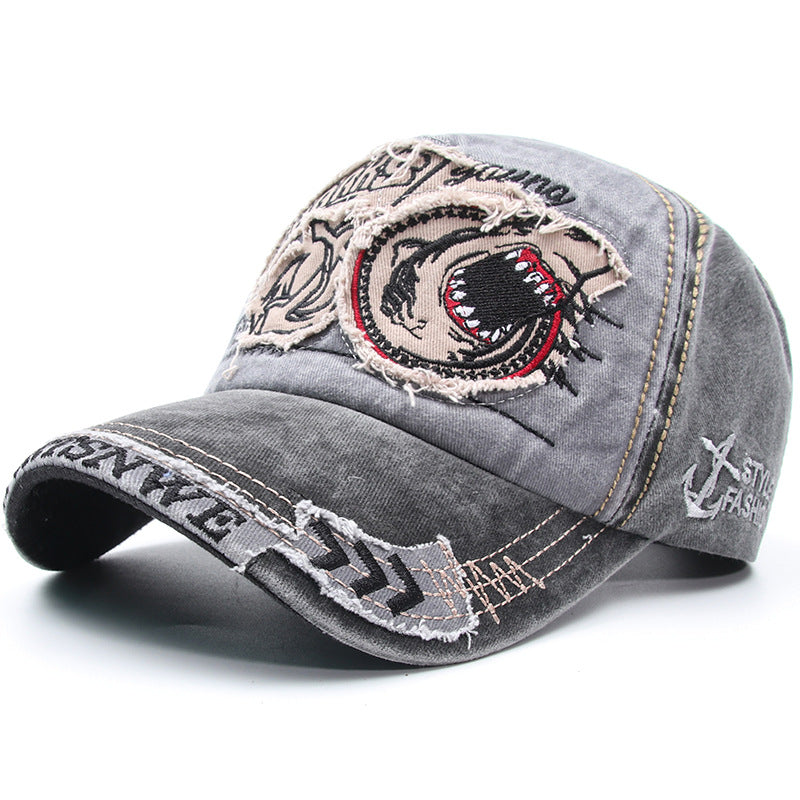 Personalized Jaws Embroidered Baseball Cap