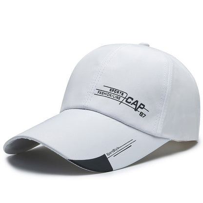 Men's sun protection thin tide cap