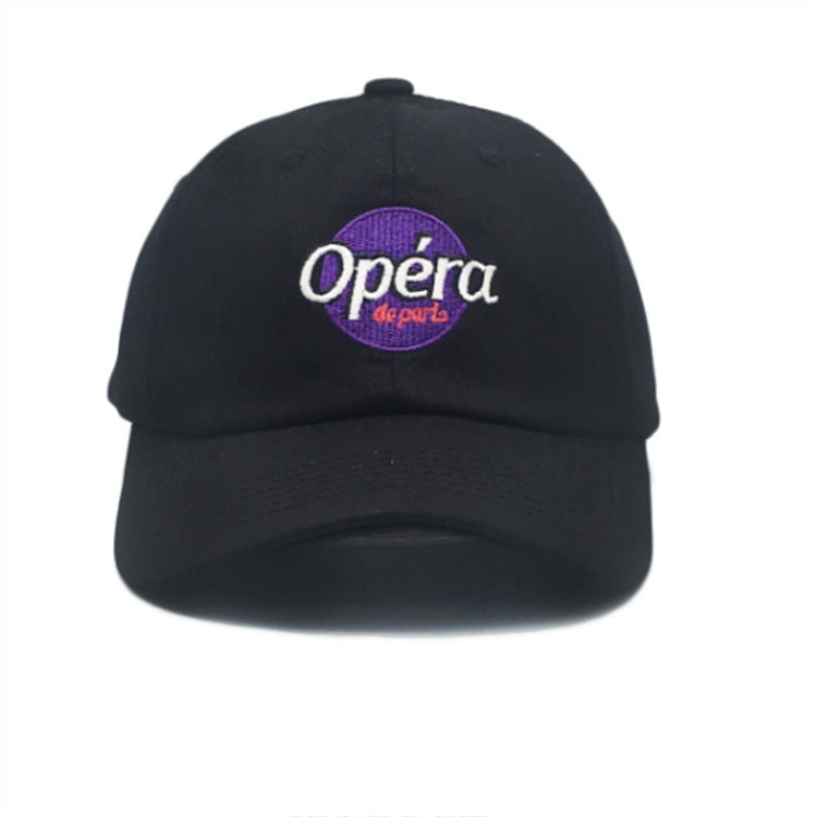 Fashion letter embroidered baseball cap