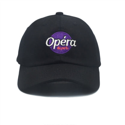 Fashion letter embroidered baseball cap
