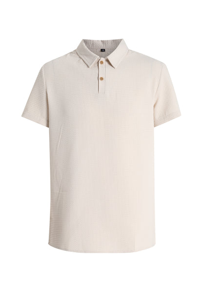 Men's Polo Shirt, Summer Breathable Lapel Short-sleeved Casual And Versatile T-shirt