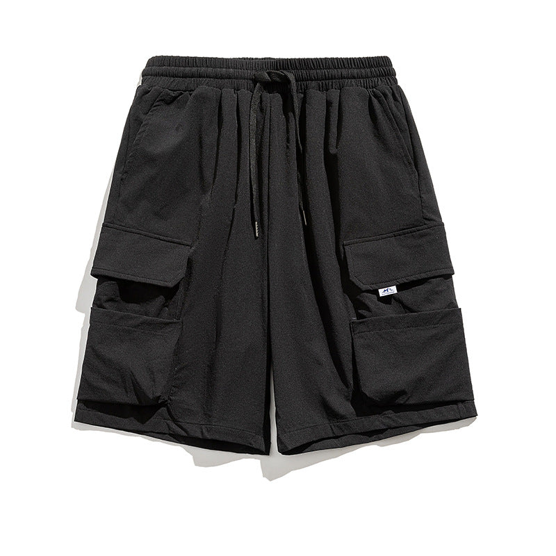 Fashion American Workwear Army Green Shorts Men