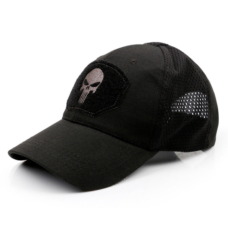 Outdoor sports camouflage baseball cap