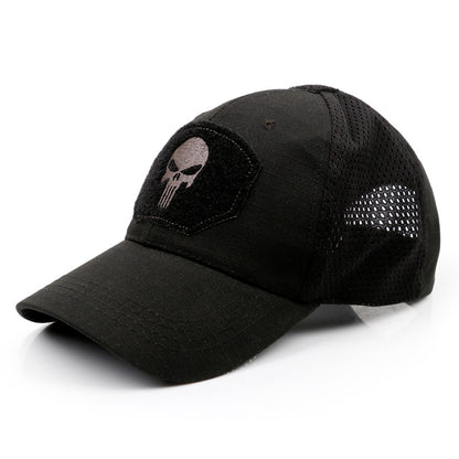 Outdoor sports camouflage baseball cap