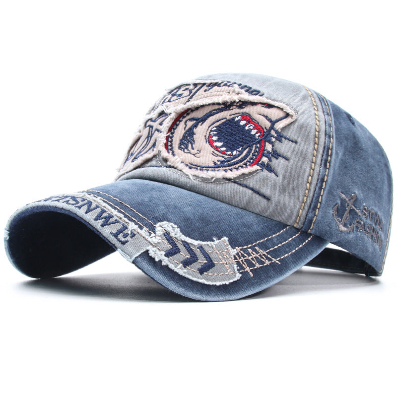 Personalized Jaws Embroidered Baseball Cap