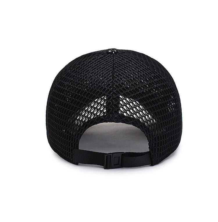 Men's summer sunshade breathable cap