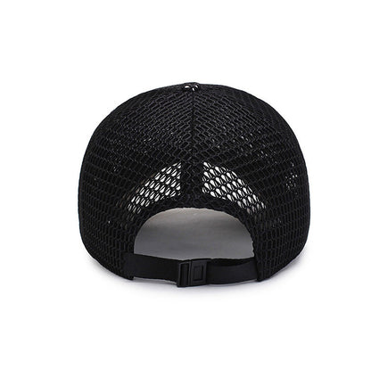 Men's summer sunshade breathable cap