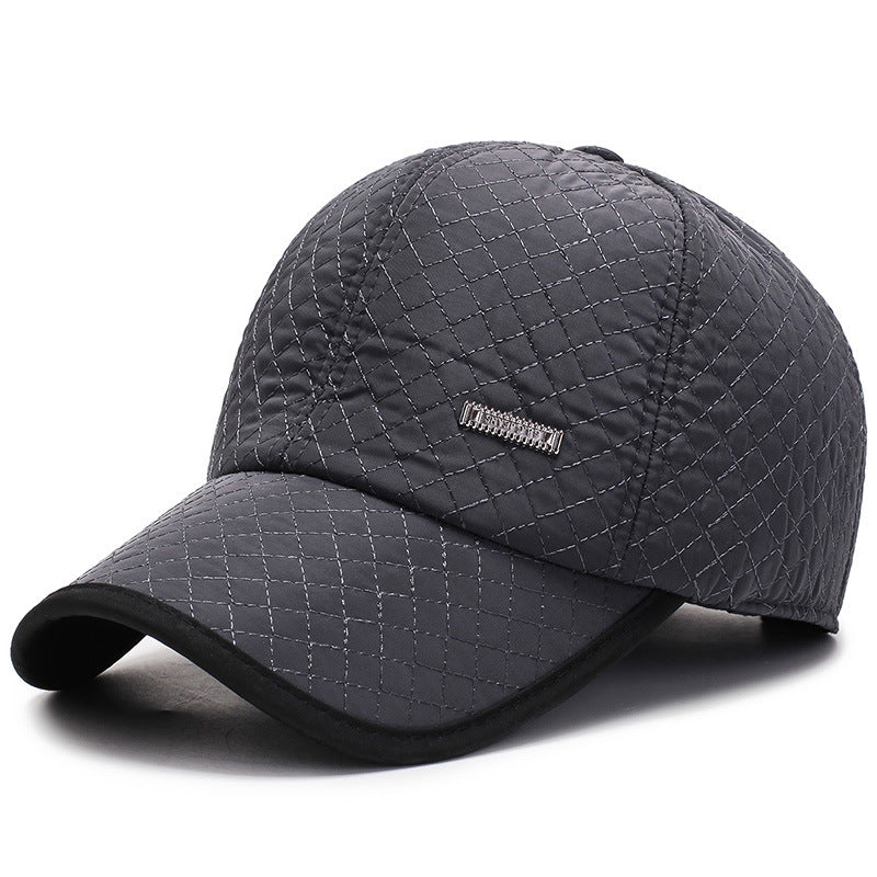 Baseball Cap Cold and Warm Ear Protection Middle-aged and Elderly Cap