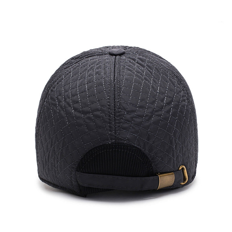 Baseball Cap Cold and Warm Ear Protection Middle-aged and Elderly Cap