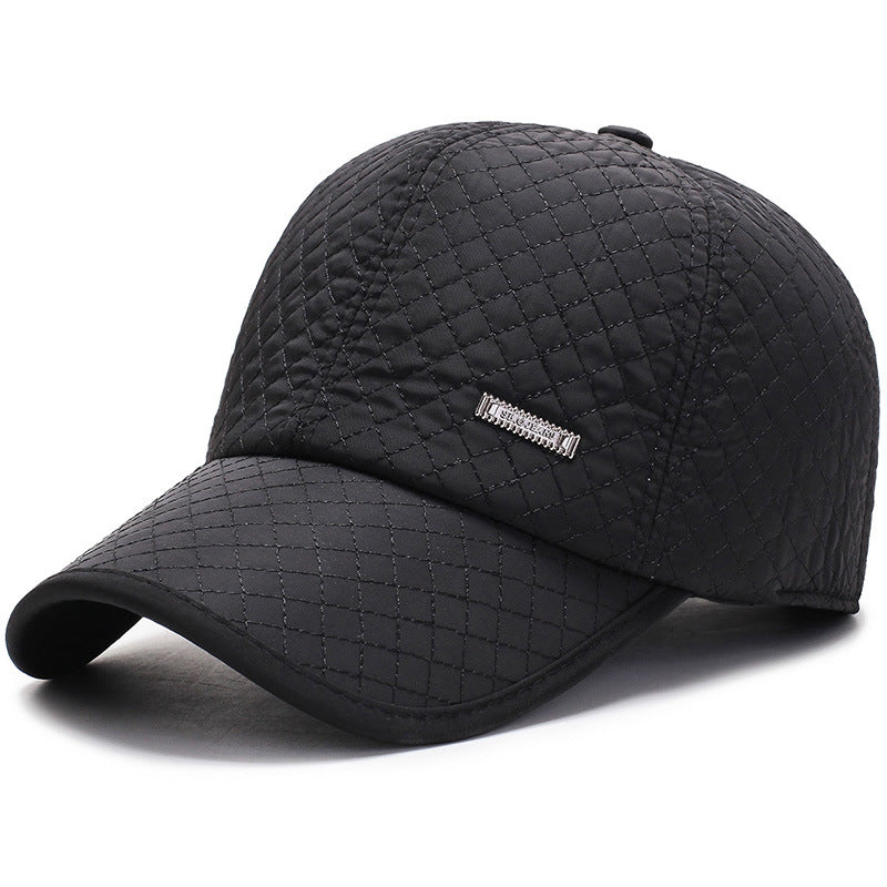 Baseball Cap Cold and Warm Ear Protection Middle-aged and Elderly Cap