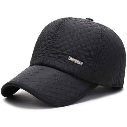 Baseball Cap Cold and Warm Ear Protection Middle-aged and Elderly Cap