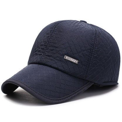 Baseball Cap Cold and Warm Ear Protection Middle-aged and Elderly Cap