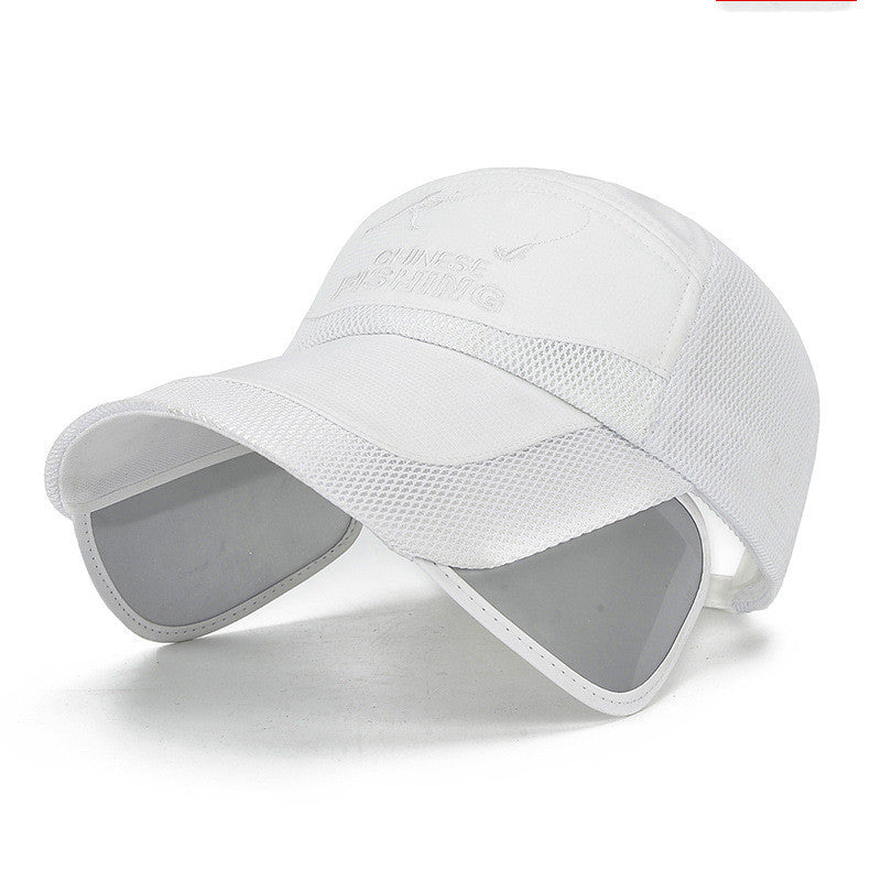 Summer Outdoor Mesh Hat Baseball Cap Men's Sun Hat Travel Sunshade Cap