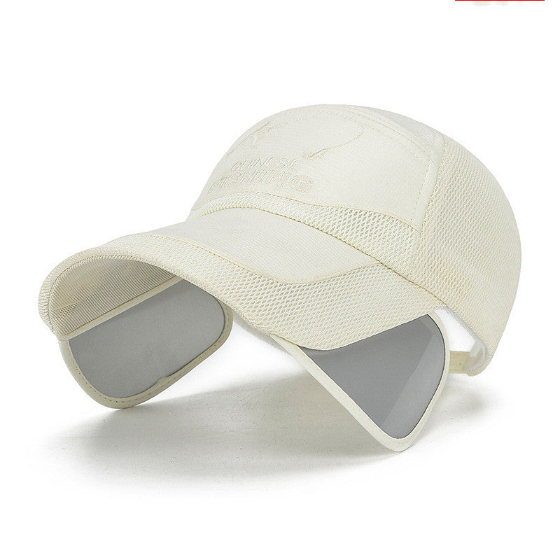 Summer Outdoor Mesh Hat Baseball Cap Men's Sun Hat Travel Sunshade Cap