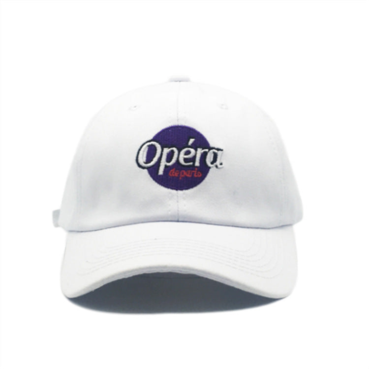 Fashion letter embroidered baseball cap