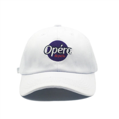 Fashion letter embroidered baseball cap