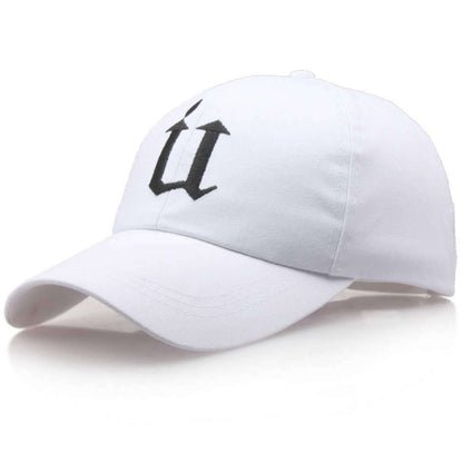U letter baseball cap men's outdoor