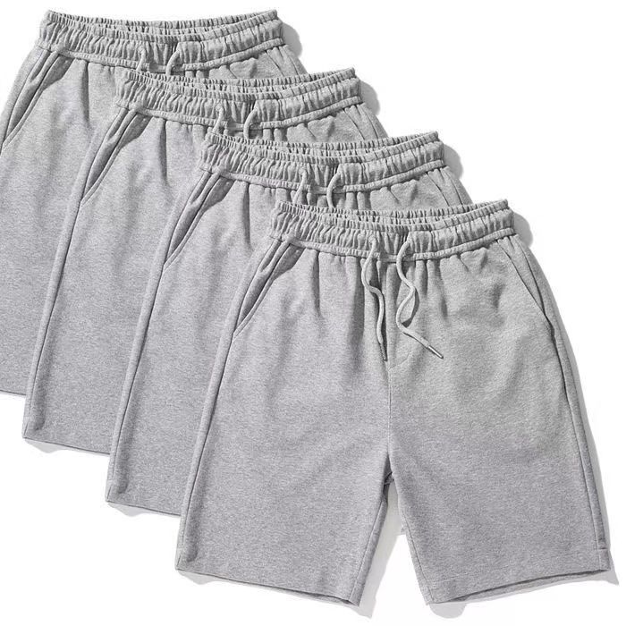 Fashion Casual Solid Color Straight Shorts For Men