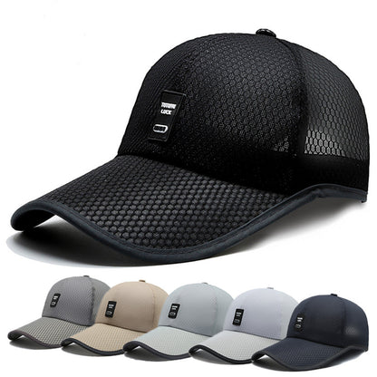 Men's sun protection thin tide cap