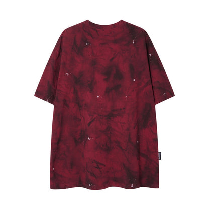 Batik Old Dirty Short-sleeved T-shirt Men