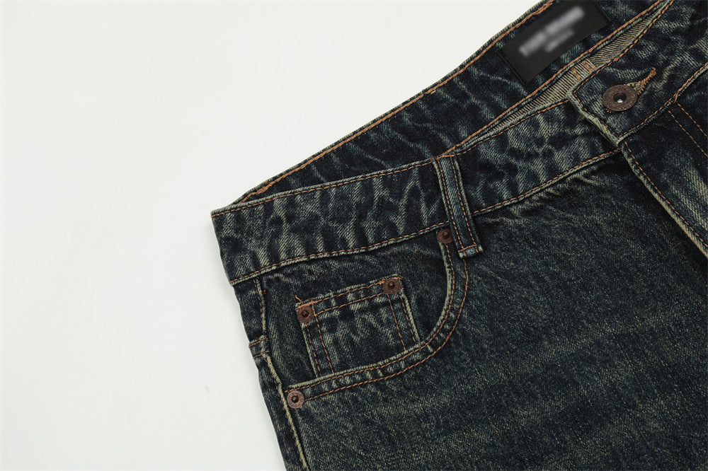 Loose Casual Wide Leg Mop Pants Men