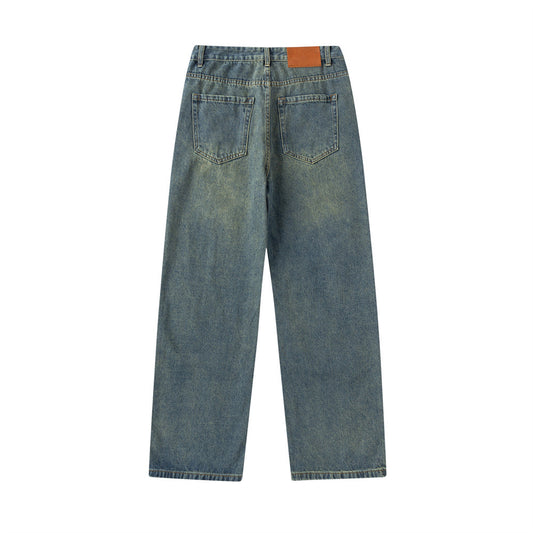 American Street Fashion Casual Straight Pants Men