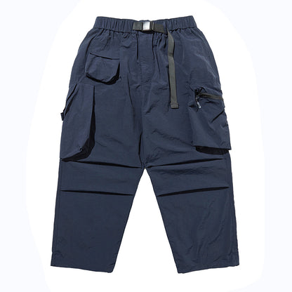 Fashion Japanese Style Workwear Casual Pants Men