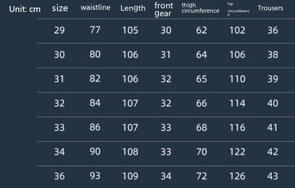 Casual Pants Thickened Long Pants Men