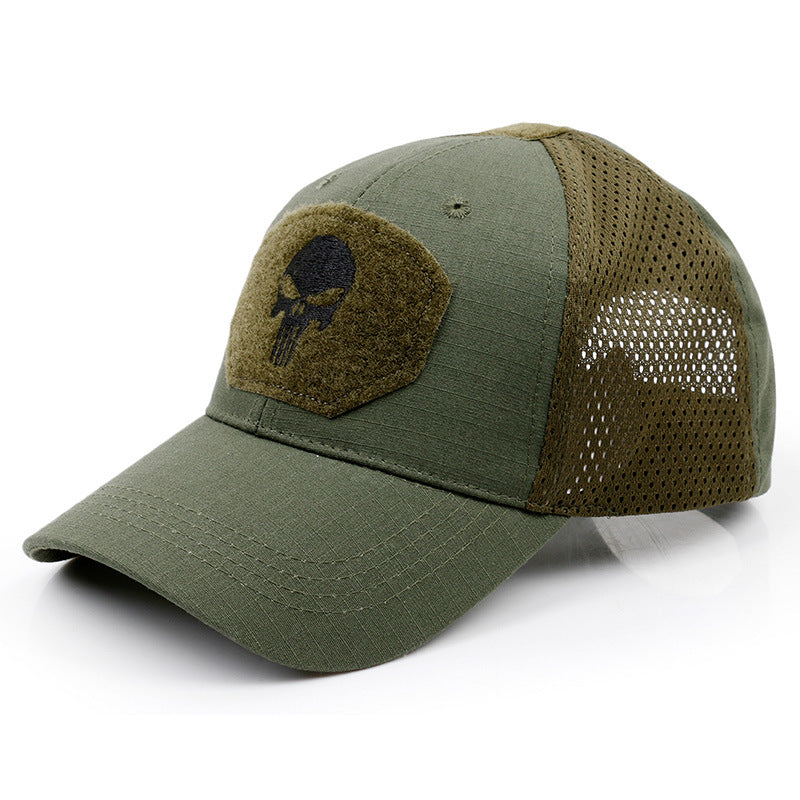 Outdoor sports camouflage baseball cap